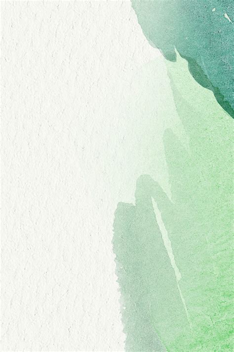 Green watercolor on a beige background vector | free image by rawpixel.com / Adj | Green ...