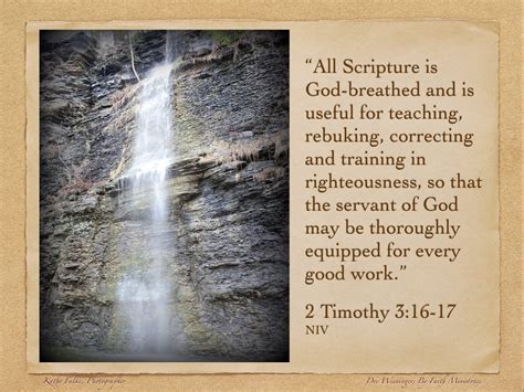 All Scripture is God Breathed | By Faith Ministries