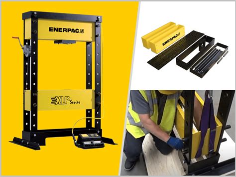 50-Ton Hydraulic Shop Press: XLP Self-Assembly Process - Enerpac Blog