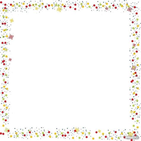 Christmas Border Clipart in Illustrator, PSD, SVG, JPG, EPS, PNG ...