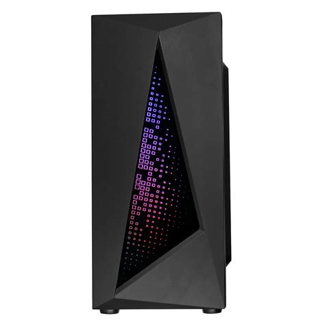 ATX Tempered Glass RGB PC Gamer Gaming Computer Tower Cases - China ...