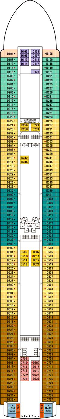 Diamond Princess Cruise Ship: Deck Plans on Cruise Critic