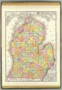 Southern Michigan. / Rand McNally and Company / 1897