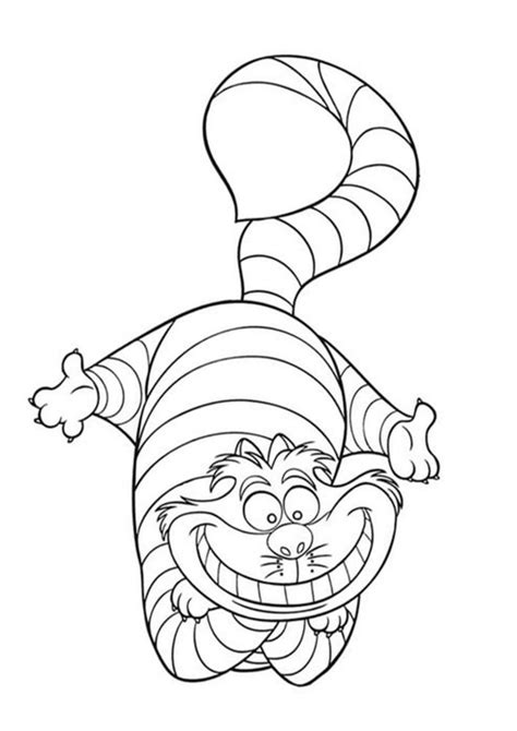 Free & Easy To Print Alice in Wonderland Coloring Pages - Tulamama