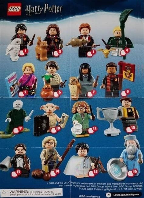 LEGO Harry Potter 71022 Collectible Minifigures Series 1 with 22 ...