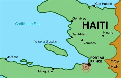 Earthquake In Haiti Map