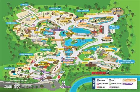 San antonio zoo map san antonio zoo map san antonio san antonio zoo map ...