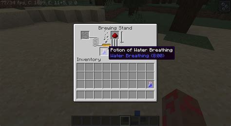 How to brew and use water breathing potion in Minecraft?