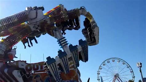 Spinout Carnival Ride (Butler Amusements) - CA State Fair 2012, Sacramento - YouTube