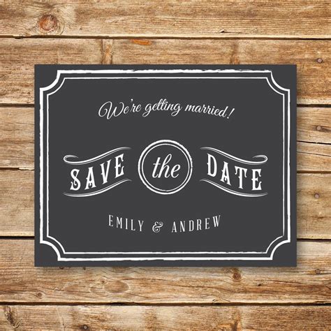 Free Save The Date Postcard Templates | Creative Design Templates