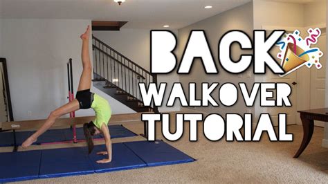 How to do a Back Walkover | Cheer workouts, Cheer routines, Back walkover