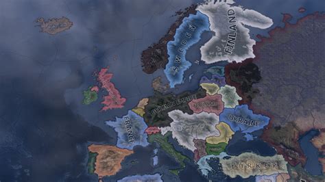 Hoi4 Europe Map