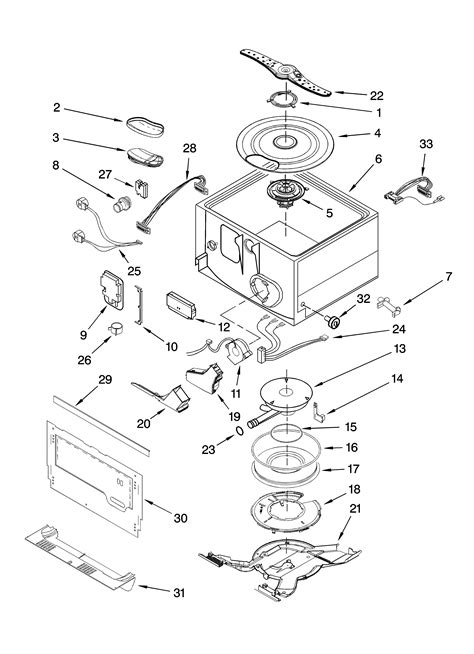 Kitchenaid Dishwasher Diagrams Parts