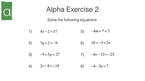 Solving Equations With X On Both Sides Worksheet With Answer