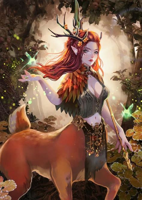 [LFA] Feyette, a Deer based Centaur Twilight Cleric/Monk who worships a ...