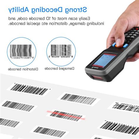 Eyoyo Wireless Barcode Scanner Inventory Data Terminal Collector