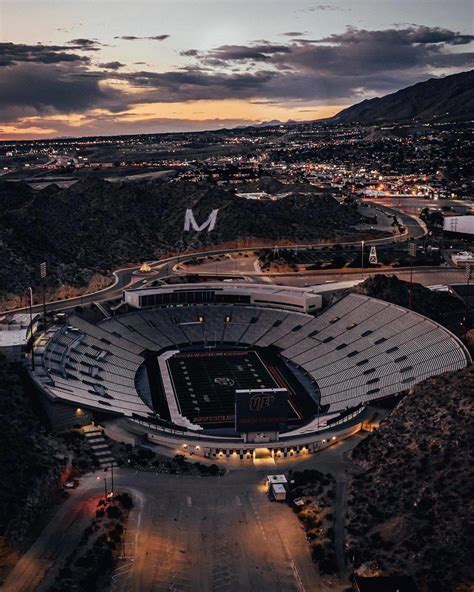 Sun Bowl Stadium Aerial