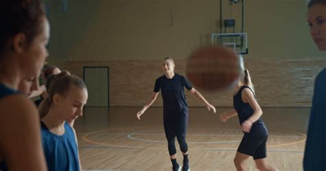 Basketball Players Having Their Practice · Free Stock Video