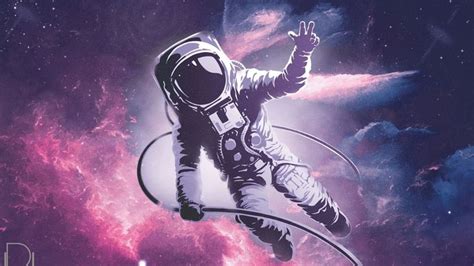 Wallpaper astronaut, spacesuit, space, art hd, picture, image ...