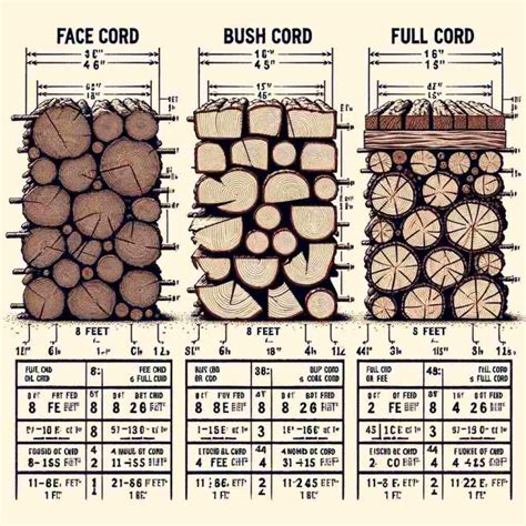 Face Cords of Wood: Your Guide to Firewood Measurements and More - Outdoor Doer