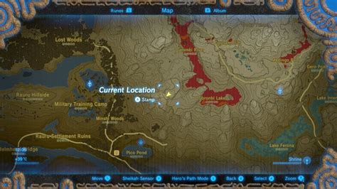 BotW memory locations – complete the Captured Memories quest