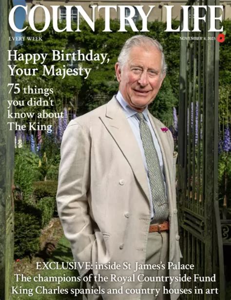 COUNTRY LIFE MAGAZINE (UK) - 8th November 2023 - Happy Birthday King Charles III $18.42 - PicClick