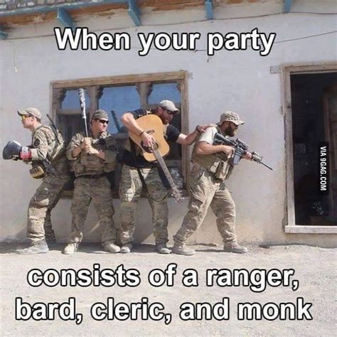 Generic RPG party :) | Dnd funny, Dungeons and dragons memes, Dragon memes