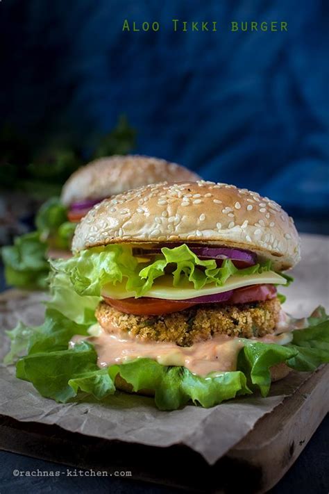 McAloo Tikki Burger Recipe, How To Make Veggie Burger