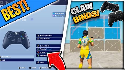 The BEST Binds For (Claw) Controller Fortnite Players! (Fortnite Custom ...