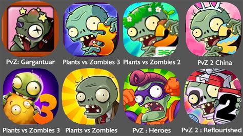 Plants vs Zombies 3,PvZ : Gargantuar,PvZ 2 China,PvZ 2 : Reflourished,PvZ : Heroes,PvZ 3 China ...