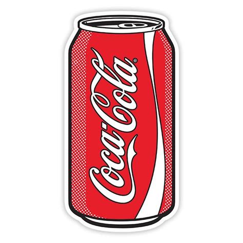 Pegatina Lata Coca Cola Pop Art | TeleAdhesivo.com