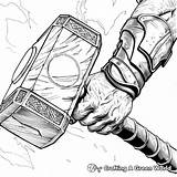 Thor Coloring Pages  Free & Printable sketch template