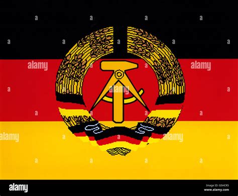 Heraldik, Flaggen, Deutschland, DDR, Nationalflagge 1959 - 1990 ...