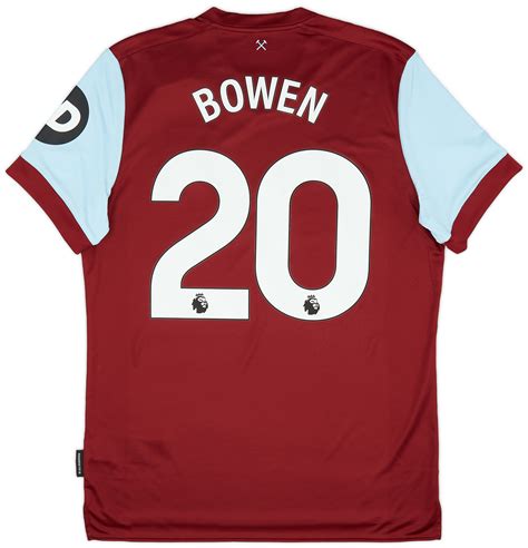 2023-24 West Ham Home Shirt Bowen #20