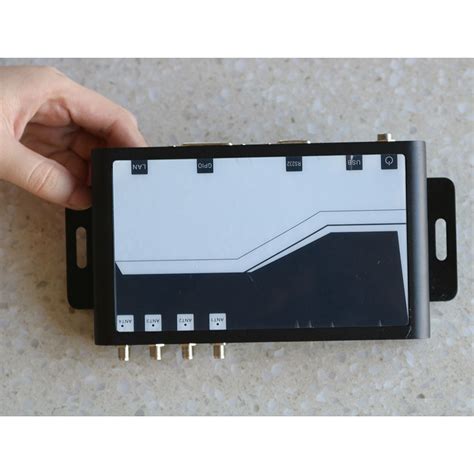 UHF Long Range RFID Tag Reader 860-960MHz / Multi-Channel Ports Fixed RFID Tag Reader Gen2 ...