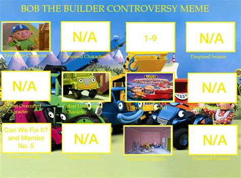 My Bob the Builder Controversy Meme by AK-97andCompany on DeviantArt