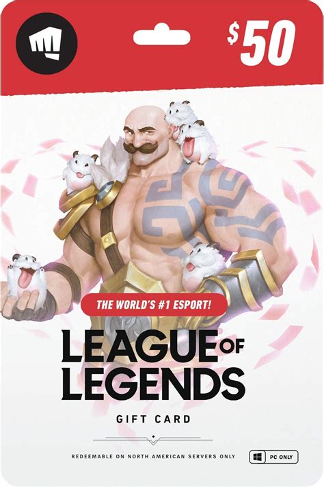 Riot Games Gift Cards - League Of Legends Gift Card 10 Euro - Cashing in a gift card or ...