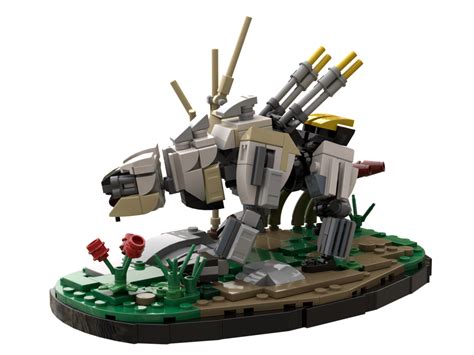 LEGO MOC Horizon Zero Dawn Sawtooth with Stand by Kaelfros ...