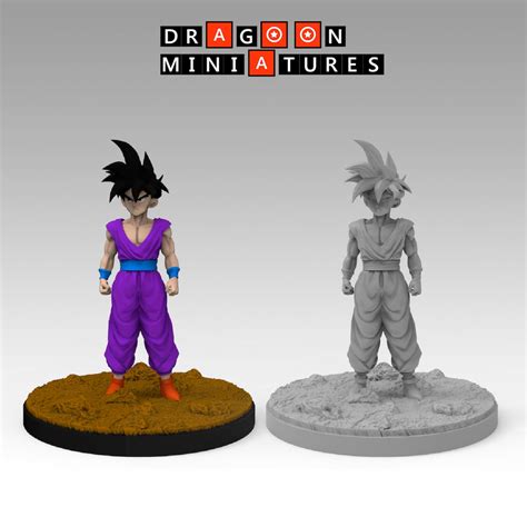 Gohan Demon Gi by Dragoon Miniatures Great for Display - Etsy