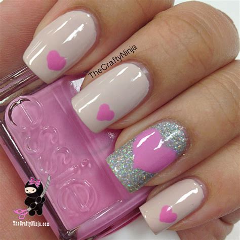 VALENTINE Heart #nail #nails #nailart | Unhas, Unhas decoradas, Unhas ...