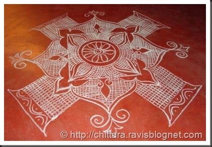 Ugadi Wishes Rangoli Chittara Rangoli Pattern Designs for Sarees Floor ...