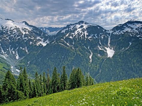 North Cascade Mountains In Washington State by Brendan Reals