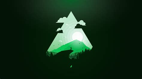 4k Green Minimalist Wallpapers - Wallpaper Cave