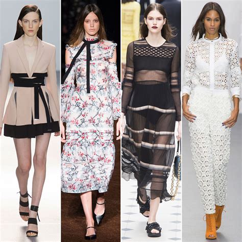 London Fashion Week Trends Spring 2016 | POPSUGAR Fashion