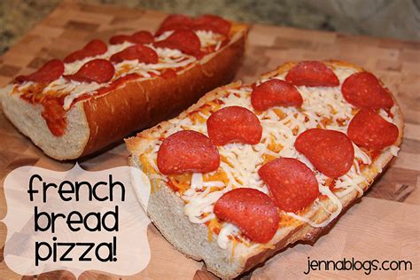 Jenna Blogs: French Bread Pizza