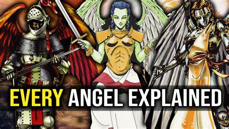 Angels of Shin Megami Tensei Explained: SMT Lore - YouTube