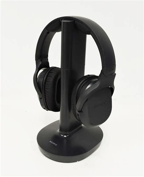 Sony WH-RF400 Wireless Home Theater Headphones - Black - Headphones