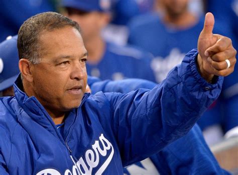 . Dodger Manager Dave Roberts. The Los Angele Dodgers played the Los Angeles Angels of Anaheim ...