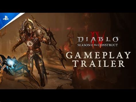 Diablo IV - Season of the Construct Gameplay Trailer | PS5 & PS4 Games - Memeiros - Site de ...