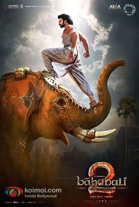 Check Out: Prabhas In A Fierce Avatar On The Brand New Poster Of Baahubali 2